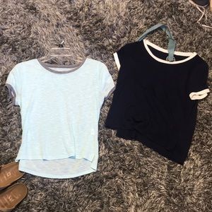 two crop tops